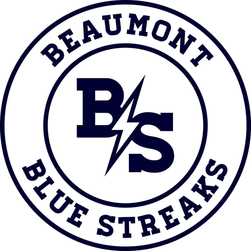 Beaumont School Blue Streaks logo