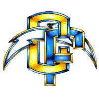 Calhoun Falls Charter Blue Flashes logo