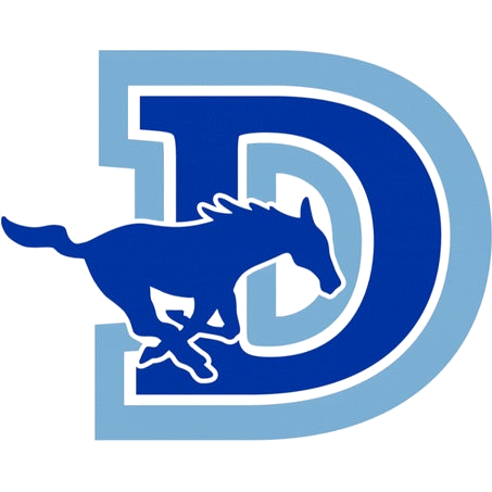 Dawson School Mustangs logo