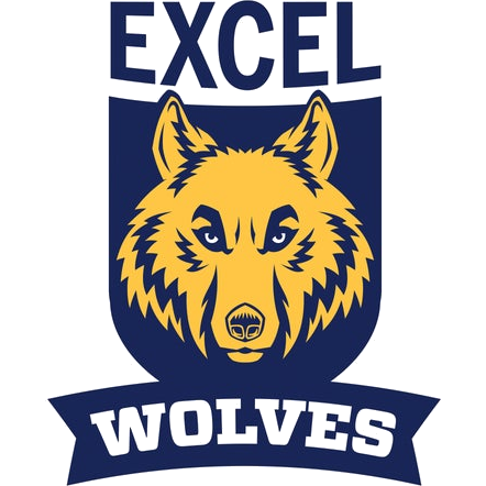 Excel Academy Charter Wolves logo