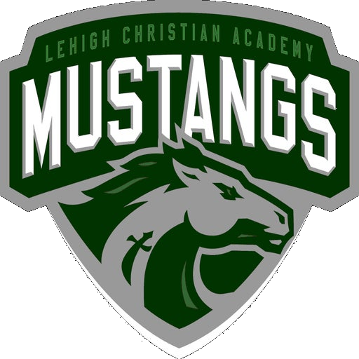 Lehigh Christian Academy Mustangs logo
