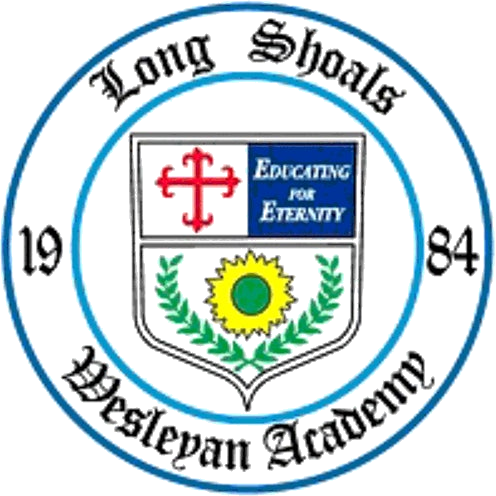 Long Shoals Wesleyan Academy Crusaders logo