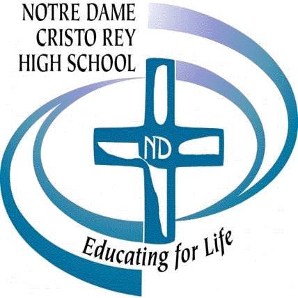 Notre Dame Cristo Rey logo