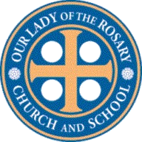 Our Lady of the Rosary logo