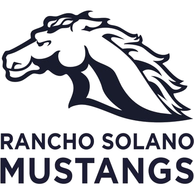 Rancho Solano Prep Mustangs logo